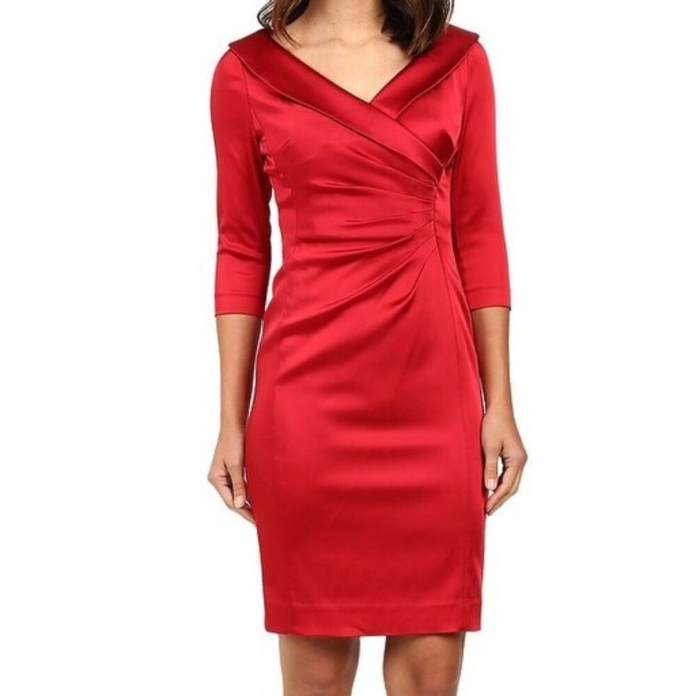 Tahera Red Cocktail dress. Size 12